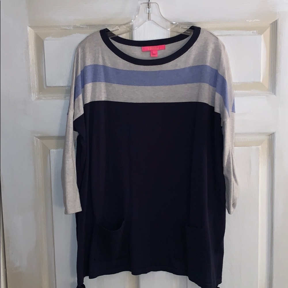 Elba Coolmax Color Block Sweater - Picture 2 of 6